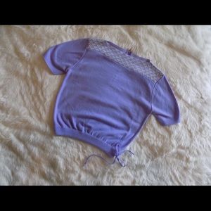 Womens Lavender Vintage Top 💜